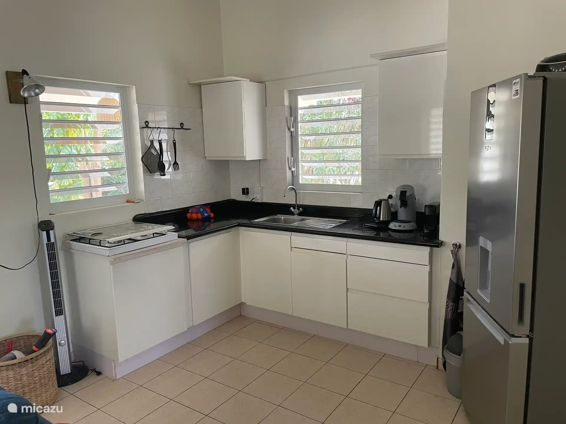 Blick auf die Küche