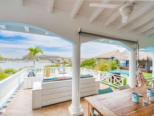 Vakantiehuis Curaçao, Banda Ariba (oost), Spaanse Water - villa The Harbour View Villa