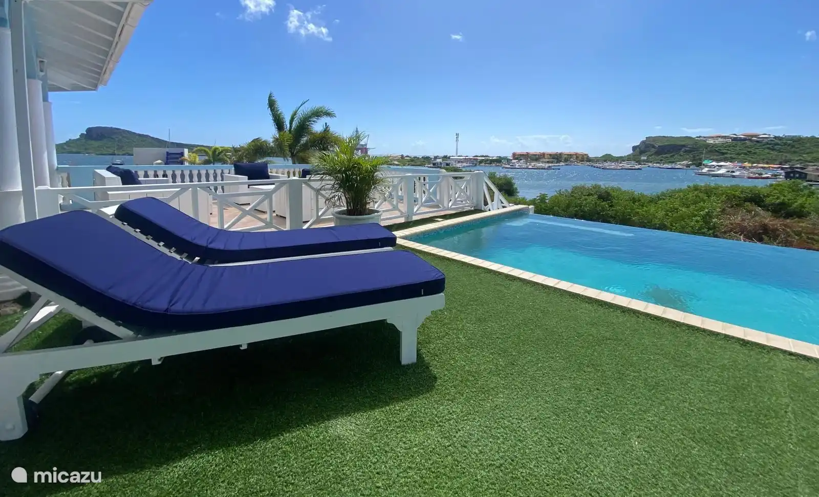 villa huren in Spaanse Water, Banda Ariba (oost), Curaçao - The Harbour View Villa