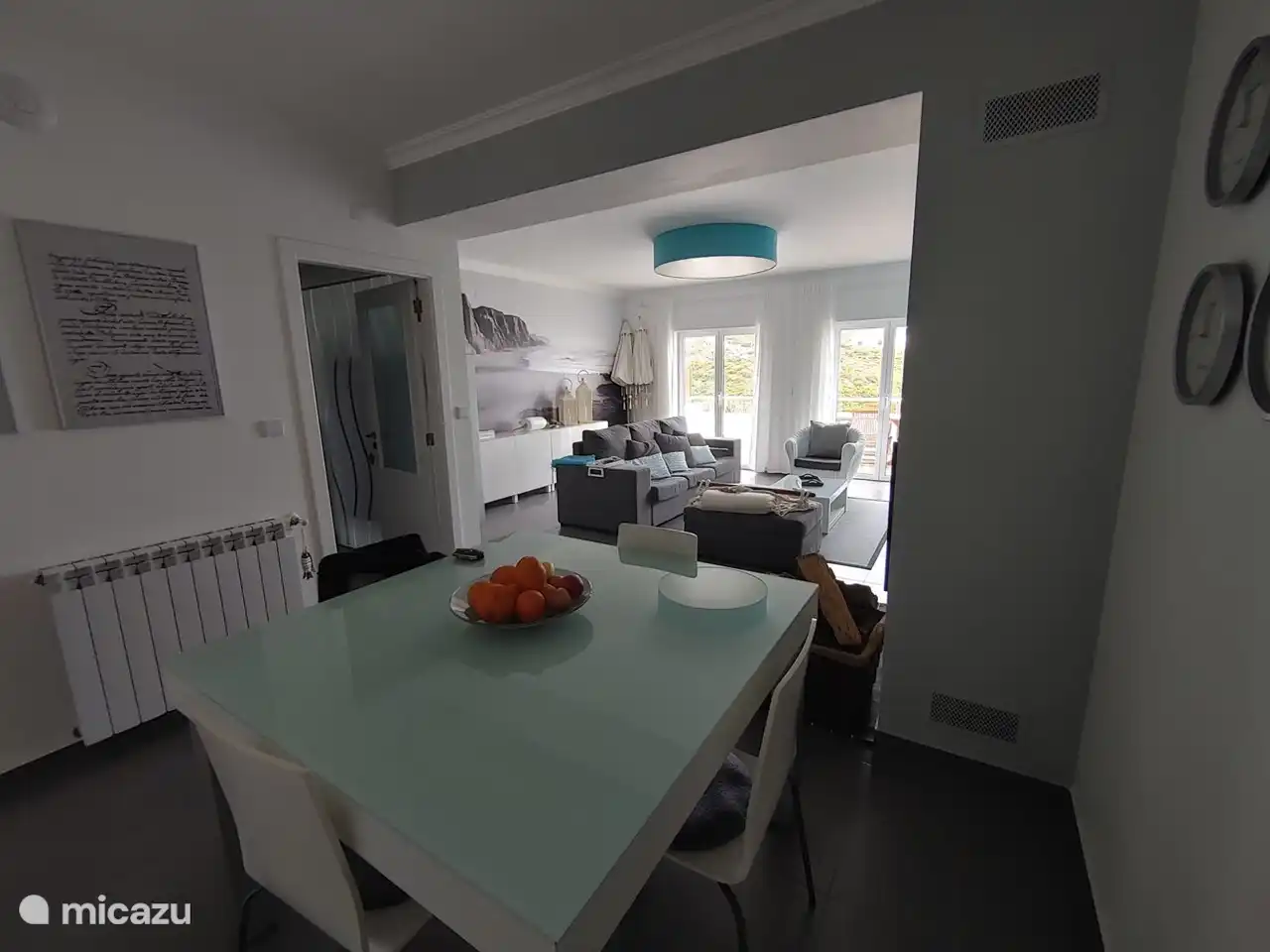 Dining Room + Living Room