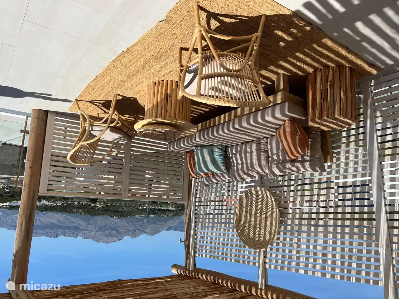 Dachterrasse im ersten Stock