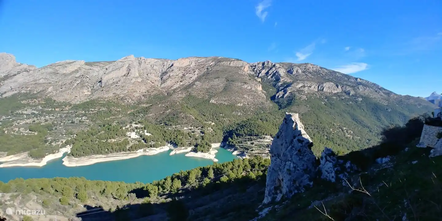 See in Guadalest schöner Wanderweg in der Nähe