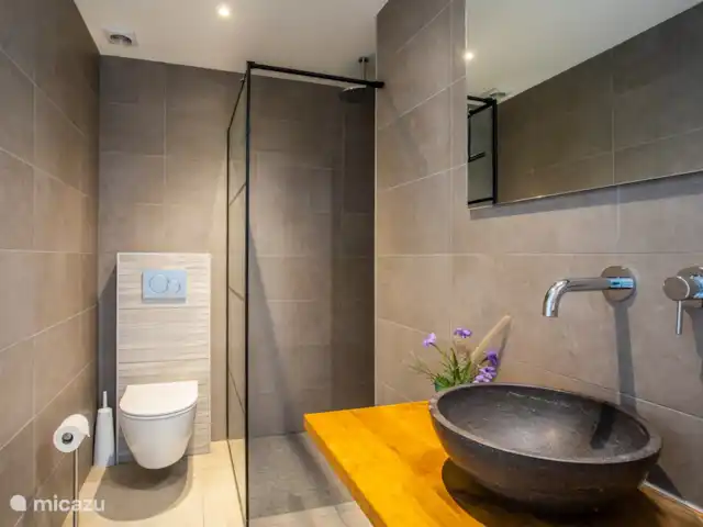 Jan Sofat LUX A08 | Curaçao, Banda Ariba (est), Jan Sofat - appartement Chambre des maîtres avec salle de bain privée