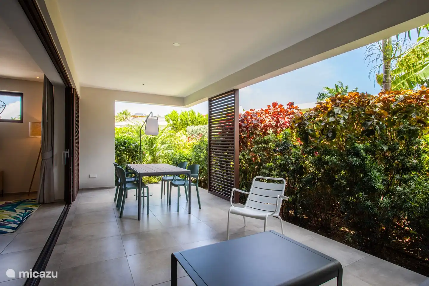 Sitzecke auf der Veranda