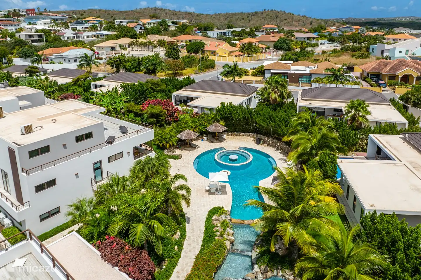 Rückzugsort aus der Vogelperspektive