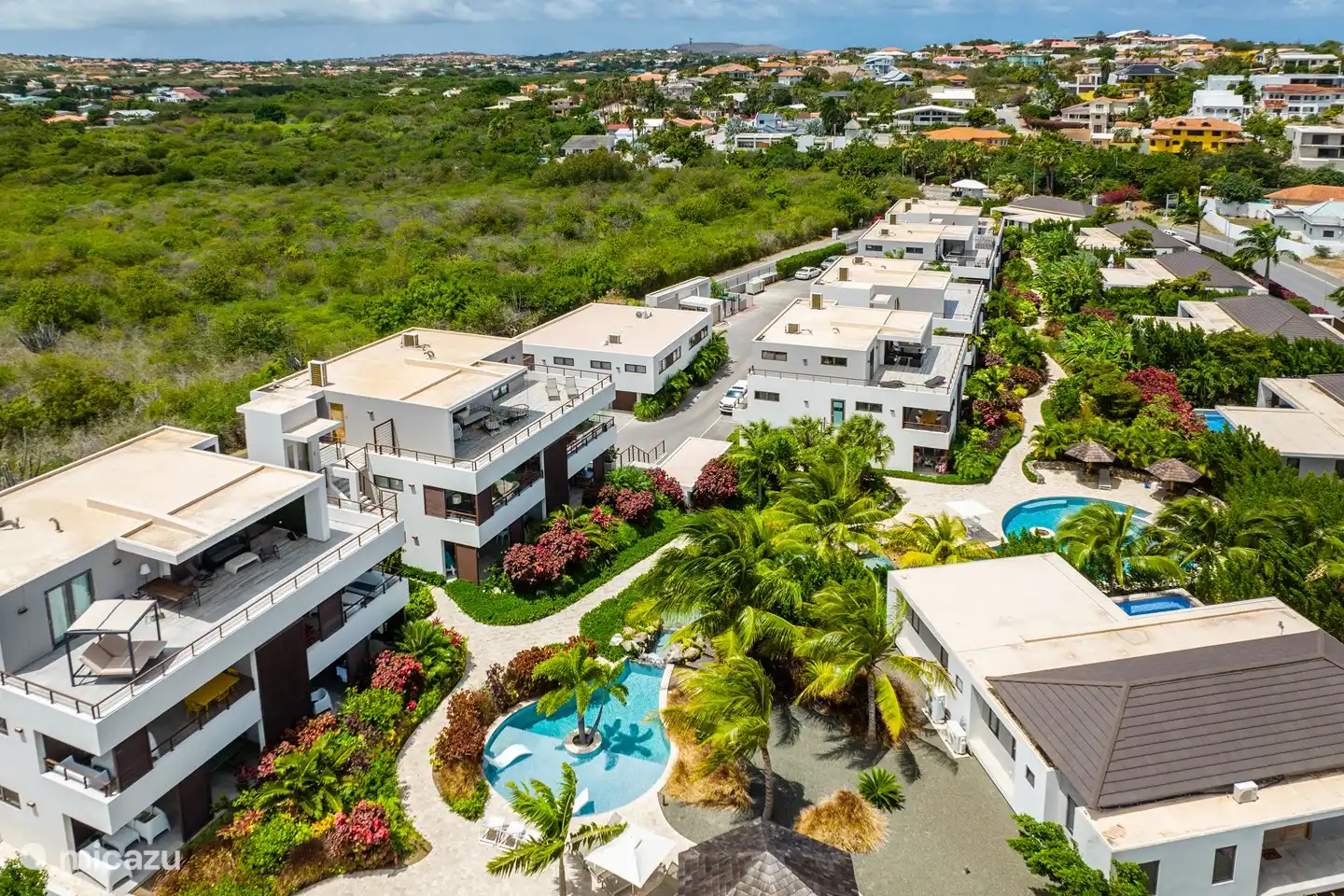 Rückzugsort aus der Vogelperspektive