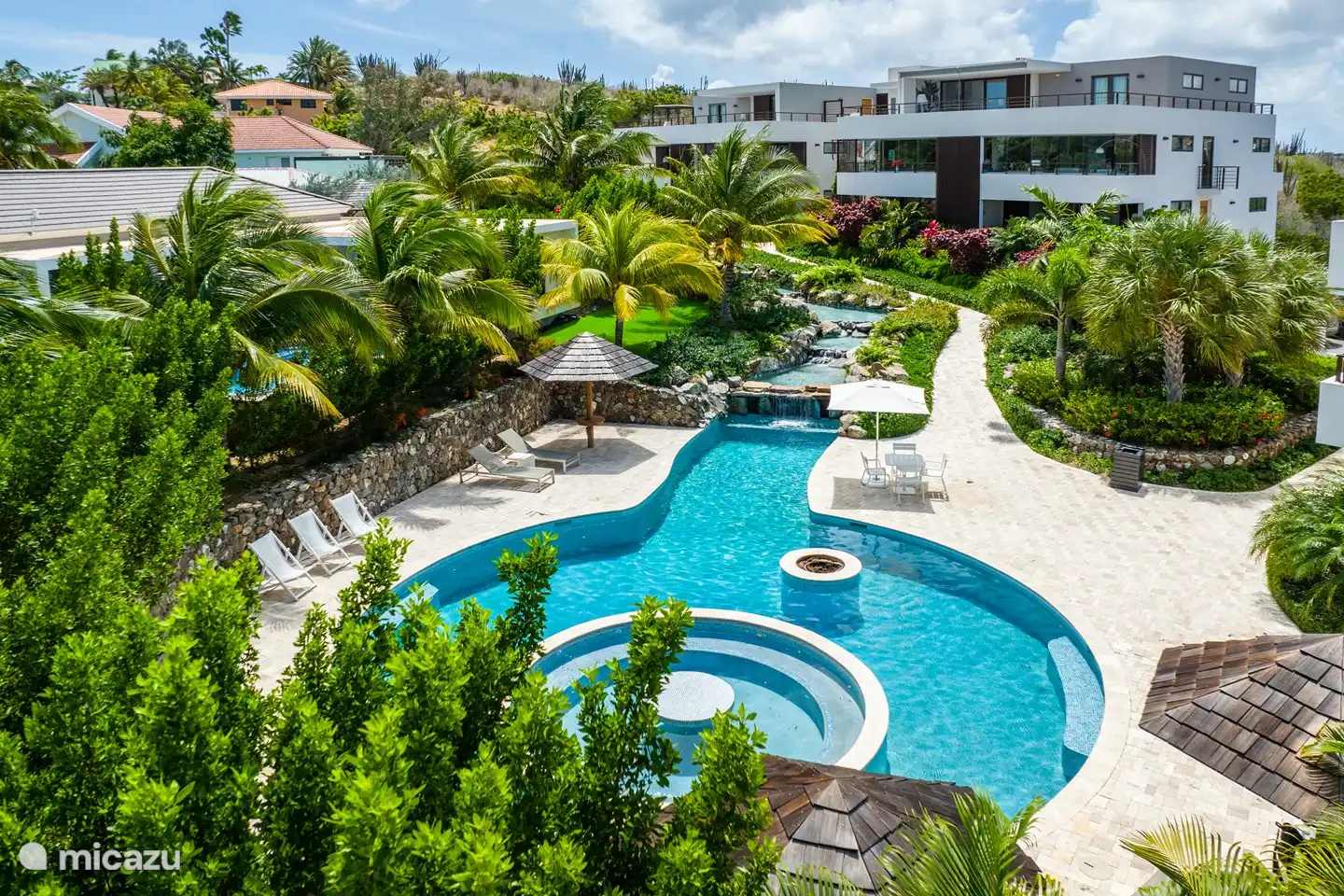 Rückzugsort aus der Vogelperspektive