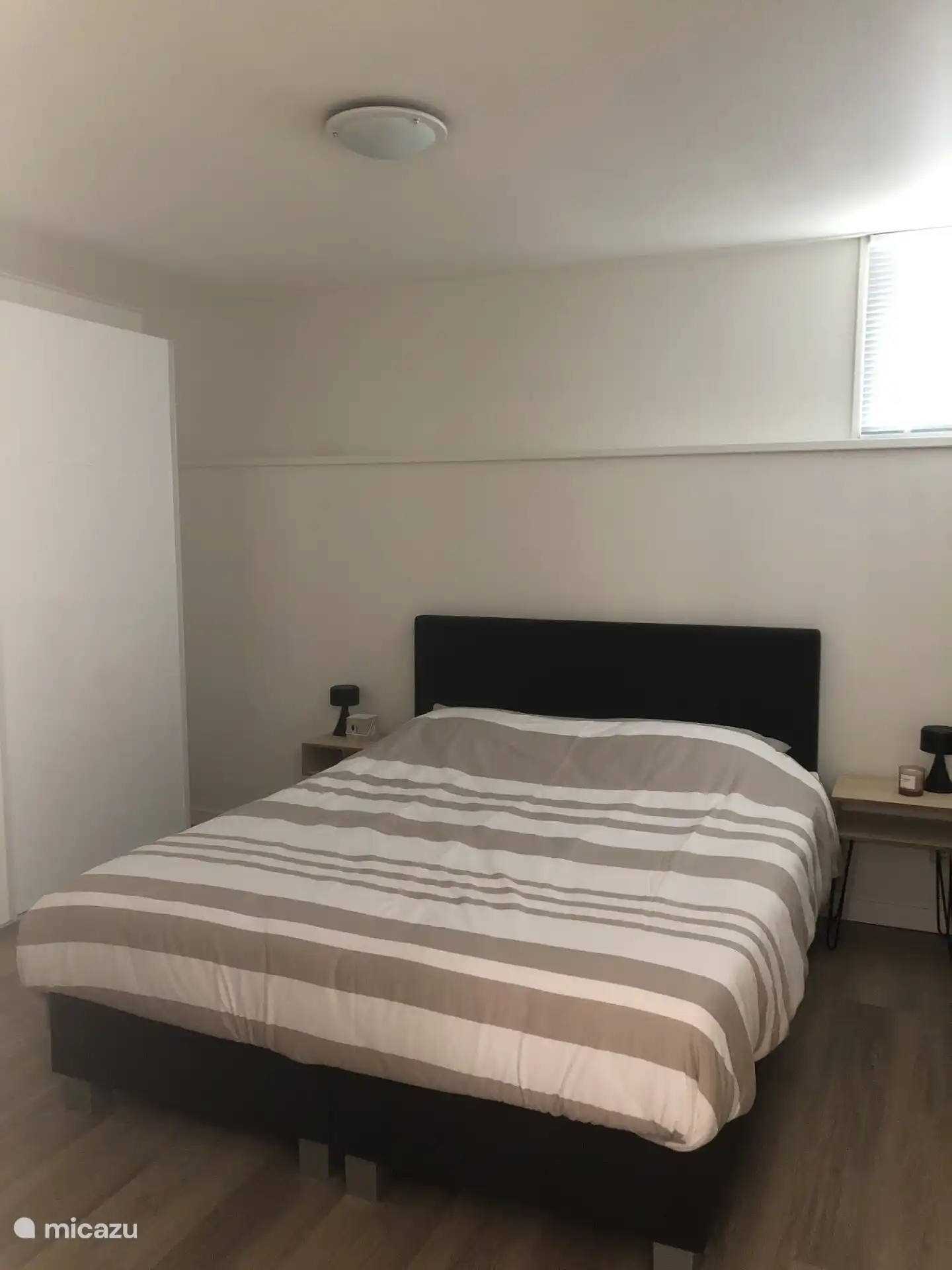 Slaapkamer 3 met 1 tweepersoonsbed (kunnen ook 2 aparte bedden worden op aanvraag)