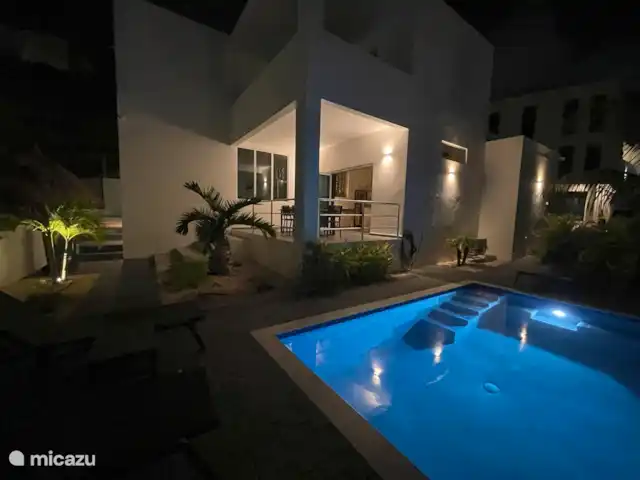 María Pampoen en Curazao, Banda Arriba (este), Marie Pampoen - villa Villa con piscina privada en un complejo cerrado