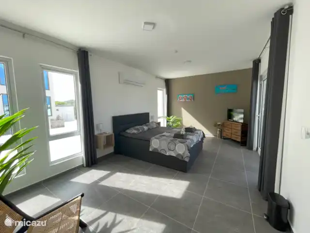 María Pampoen en Curazao, Banda Arriba (este), Marie Pampoen - villa Dormitorio muy amplio en la 1ª planta con aire acondicionado