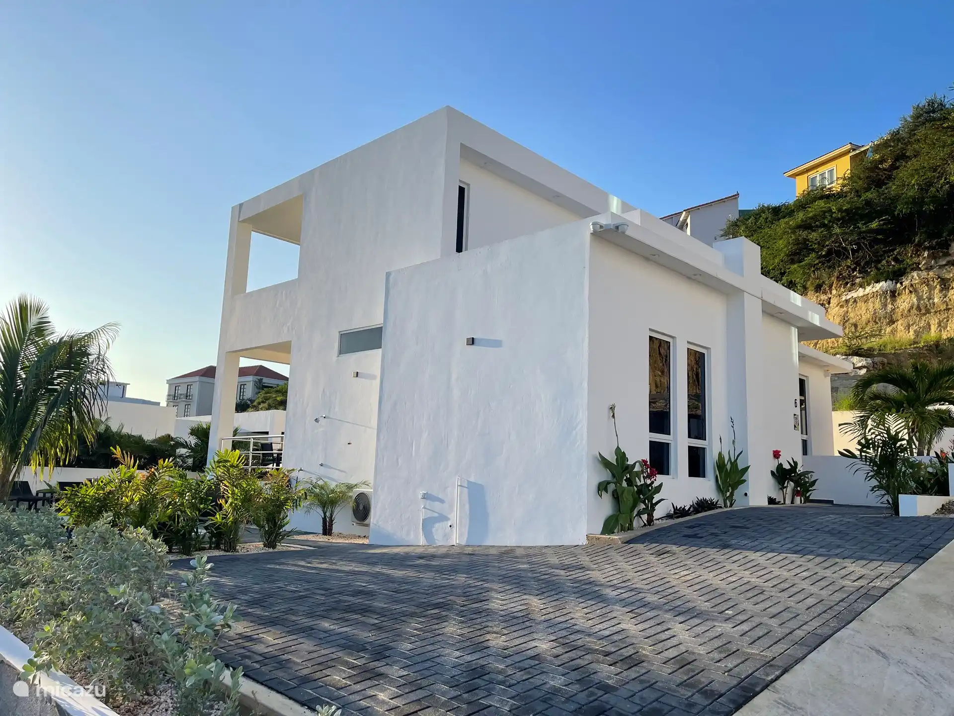 Private parking at gated resort