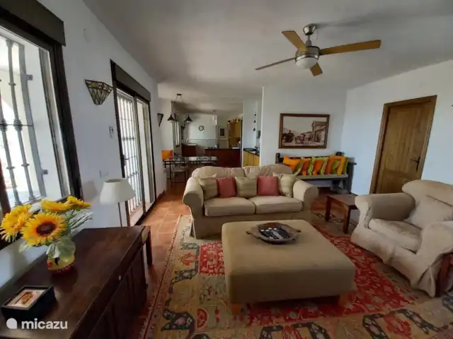 Villa Pena Blanca huren in Spanje, Costa del Sol, Comares - villa Open loungeruimte