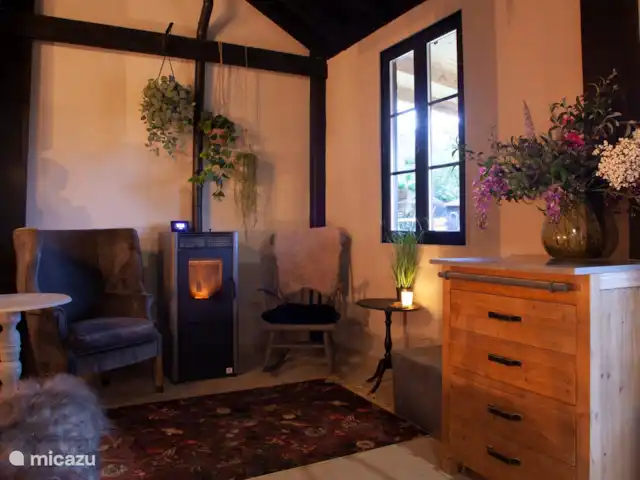 Fleur de Lys | France, Lot, Loupiac - gîte / cottage Coin salon avec cheminée