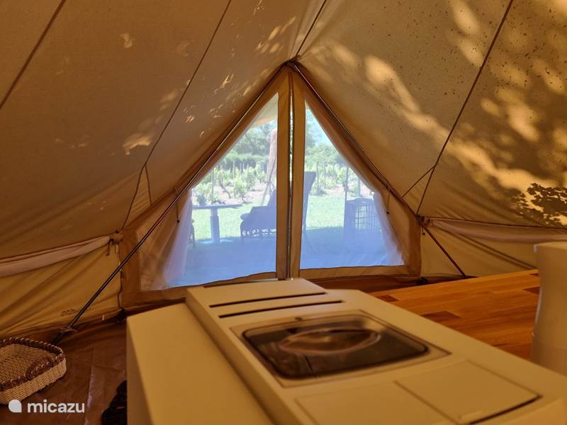 Casa vacacional Francia, Lot, Loupiac Camping con glamour/Yurta/Tienda safari Lavanda