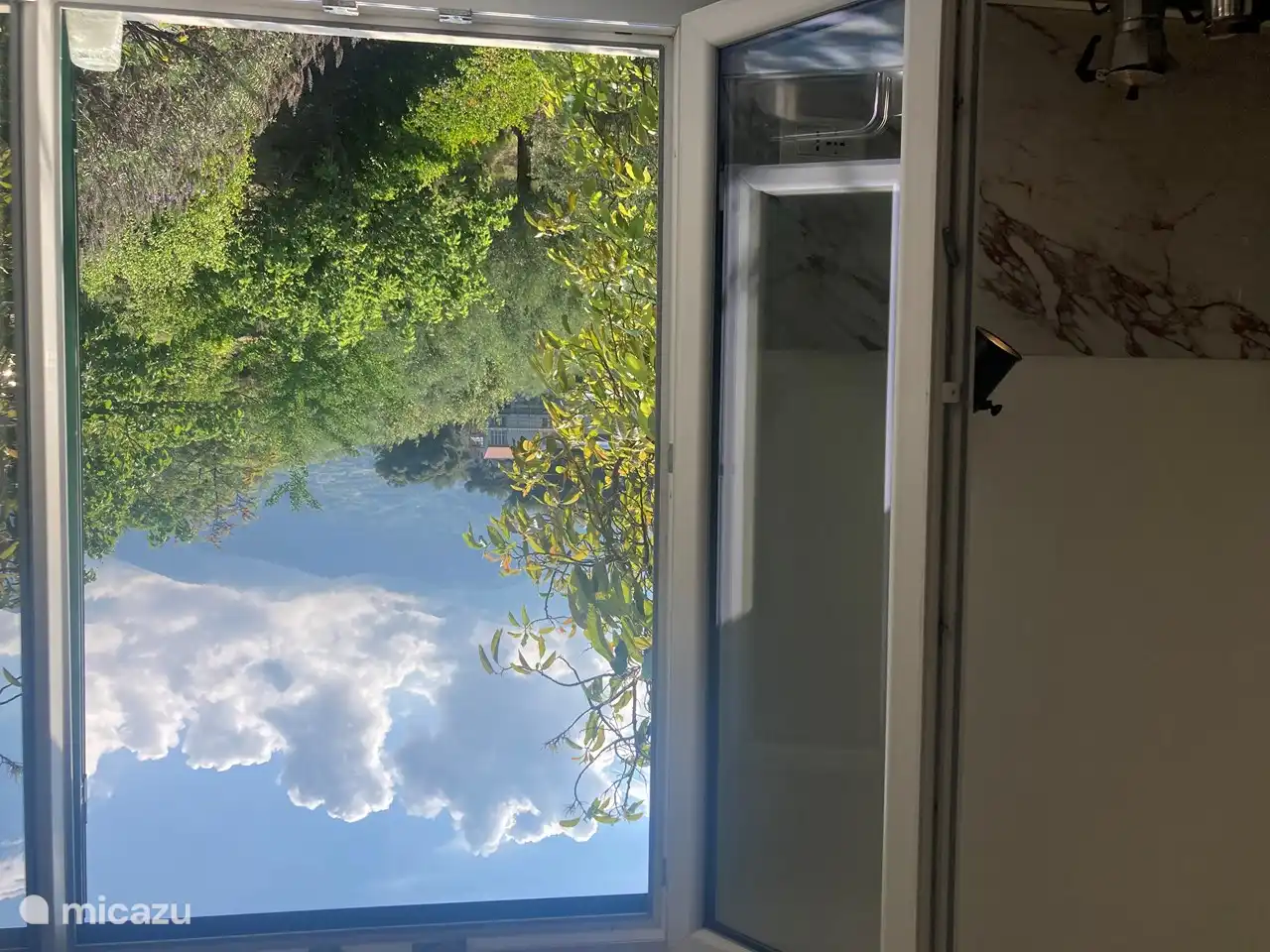 vue depuis la cuisine