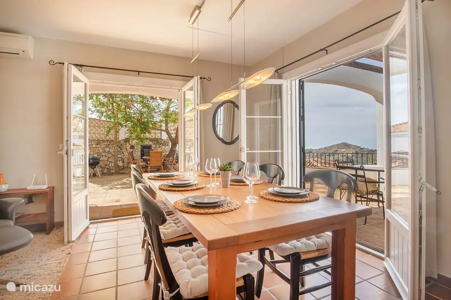 VILLA LAURA in Spanien, Andalusien, Cómpeta - Ferienhaus