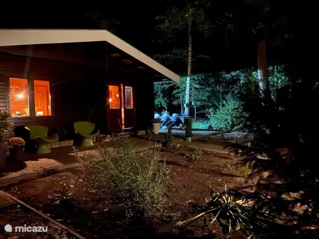 Marguerite | Pays-Bas, Overijssel, Nutter - bungalow Côté marguerite la nuit