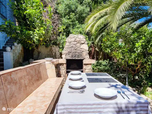 villa huren in Spanje, Costa Blanca, Benissa – Villa Acuarela barbecue