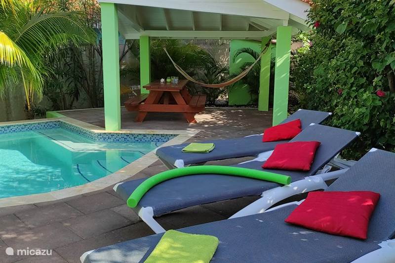 Ferienwohnung Curaçao, Banda Abou (West), Fontein Villa CAS IGUANA - Meerblick und Privatsphäre