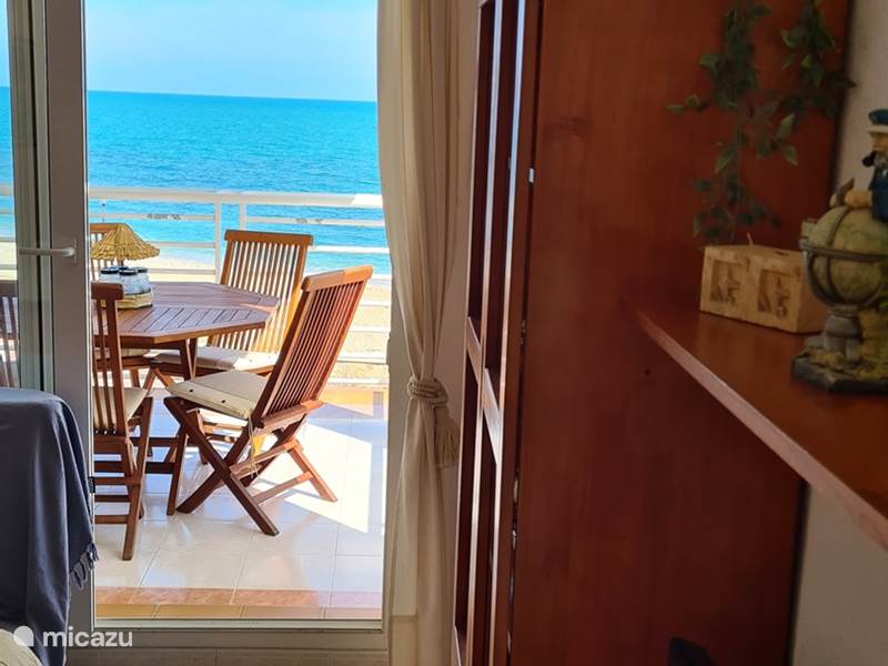 Vakantiehuis Spanje, Costa del Azahar, Vinaroz Appartement Mediterrane uitkijkpost van Vinaròs