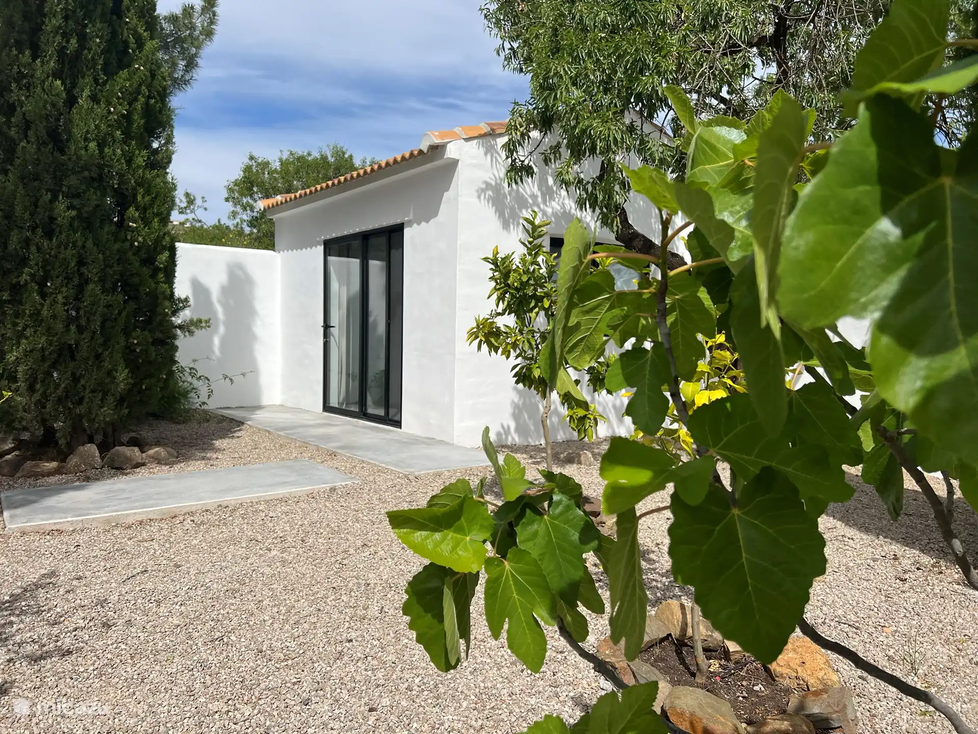 Hofgarten mit Casita 1 (Schlafzimmer 4)