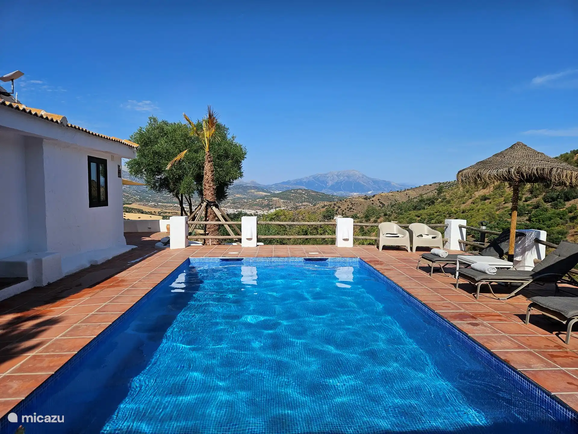 Schwimmbad mit Aussicht