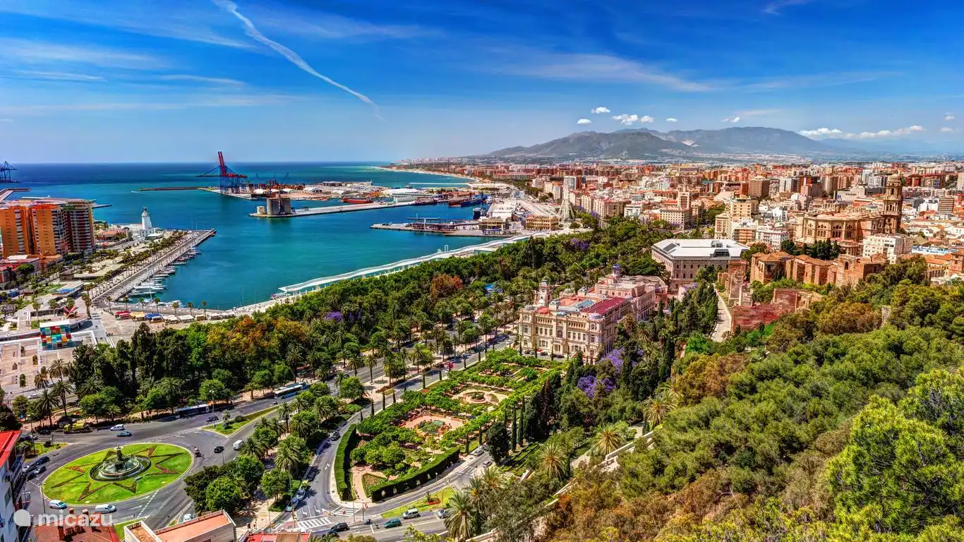 La ville de Malaga