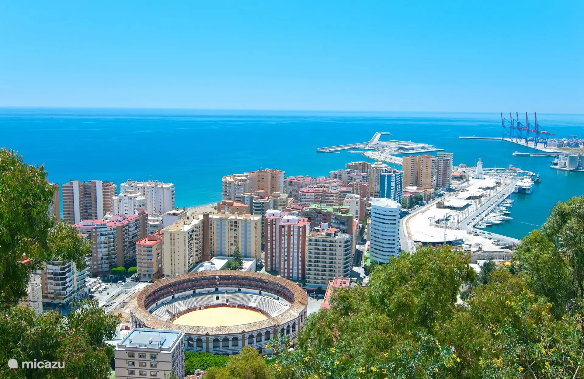La ville de Malaga