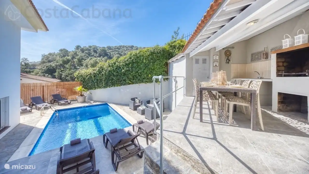 villa in Spain, Costa Brava, Lloret de Mar – Costa Cabana - Villa Rosa