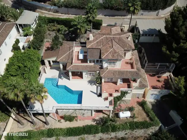 villa en España, Costa Blanca, Altea – Villa Elistha Vista aérea