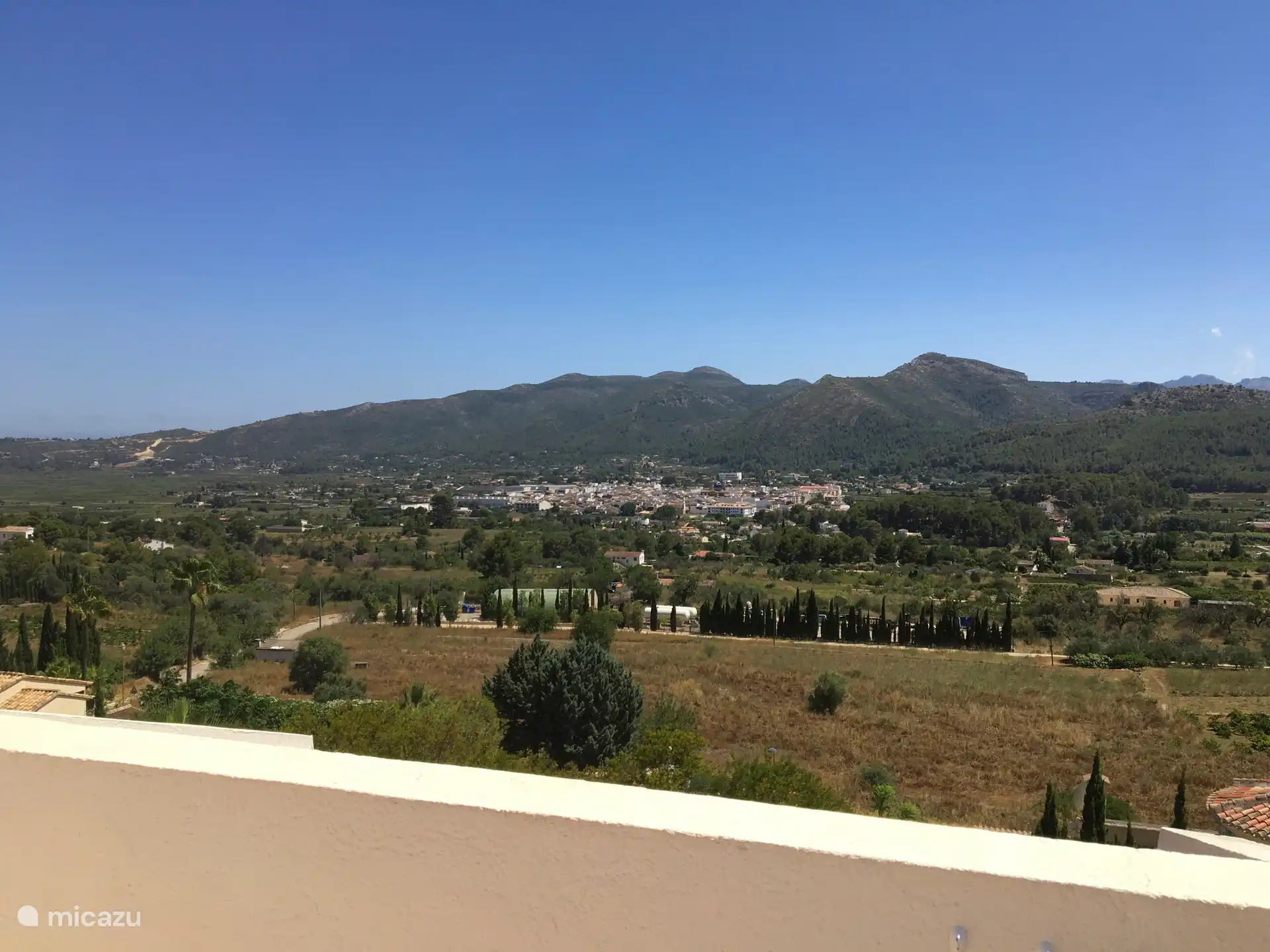 Super sch&#246;ne Aussicht von der Dachterrasse