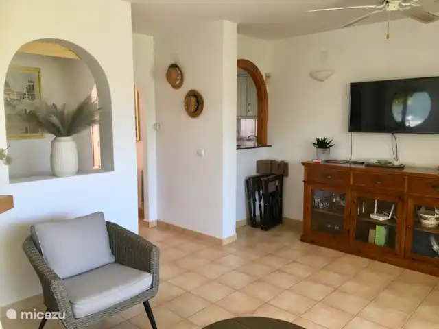 Vakantiehuis Valle del Paraiso huren in Spanje, Costa Blanca, Jalón - vakantiehuis Ruime woonkamer met smart TV