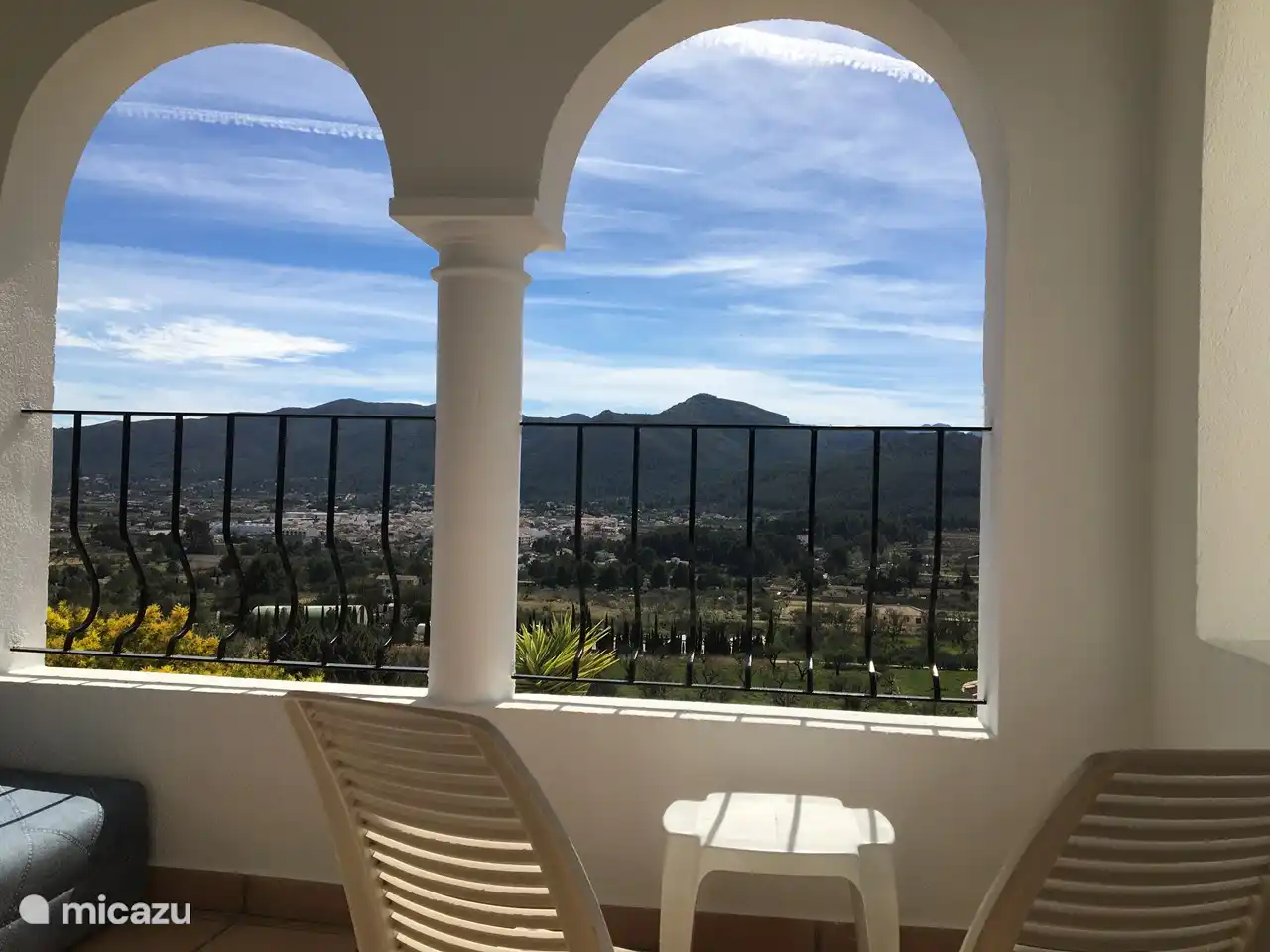 Balkon des Hauptschlafzimmers