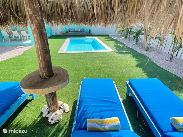 Casa Sunshine Aruba | Aruba, Oranjestad, Oranjestad - maison de vacances Vue depuis les transats