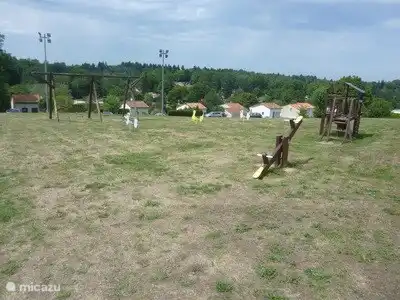 Der Minigolfplatz im Park
