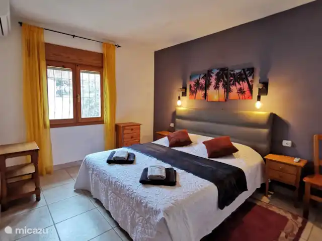Villa Marymonte | Espagne, Costa Blanca, Benissa - villa Chambre à l'étage avec lit double 180x200 et climatisation