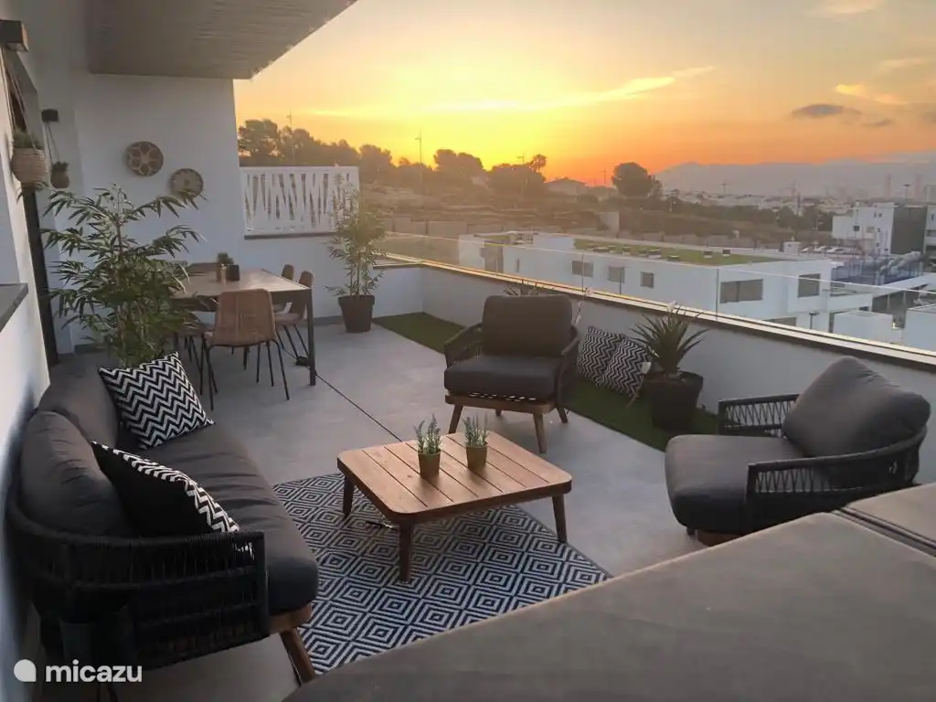 Seascape with jacuzzi in Spain, Costa Blanca, Finestrat - Apartment