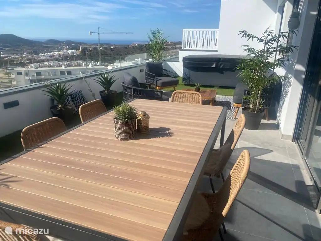 Seascape with jacuzzi in Spain, Costa Blanca, Finestrat - Apartment