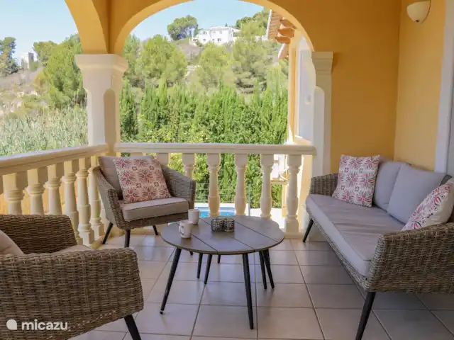 Maison de Las Ranas | Espagne, Costa Blanca, Benissa - villa Salon confortable à l’extérieur