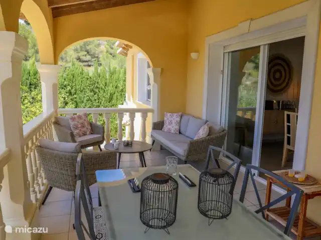 Maison de Las Ranas | Espagne, Costa Blanca, Benissa - villa Salon confortable à l’extérieur