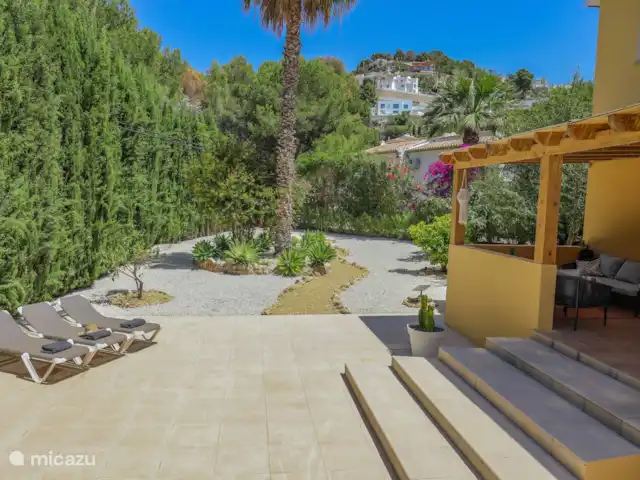 Maison de Las Ranas | Espagne, Costa Blanca, Benissa - villa Les transats et la terrasse