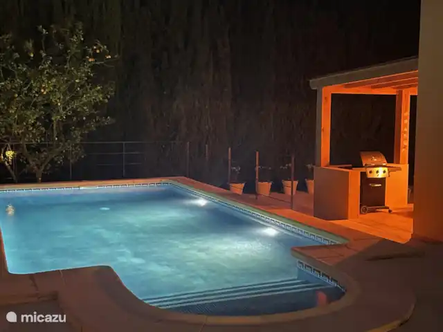 Maison de Las Ranas | Espagne, Costa Blanca, Benissa - villa La piscine privée est éclairée le soir
