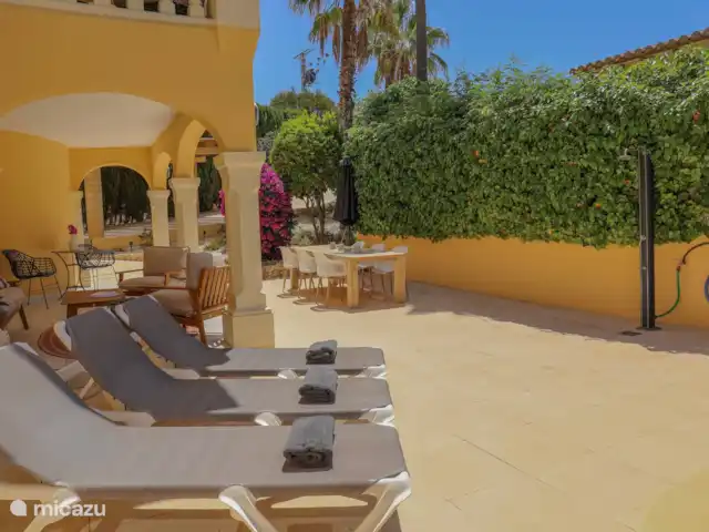 Maison de Las Ranas | Espagne, Costa Blanca, Benissa - villa Les transats et la terrasse