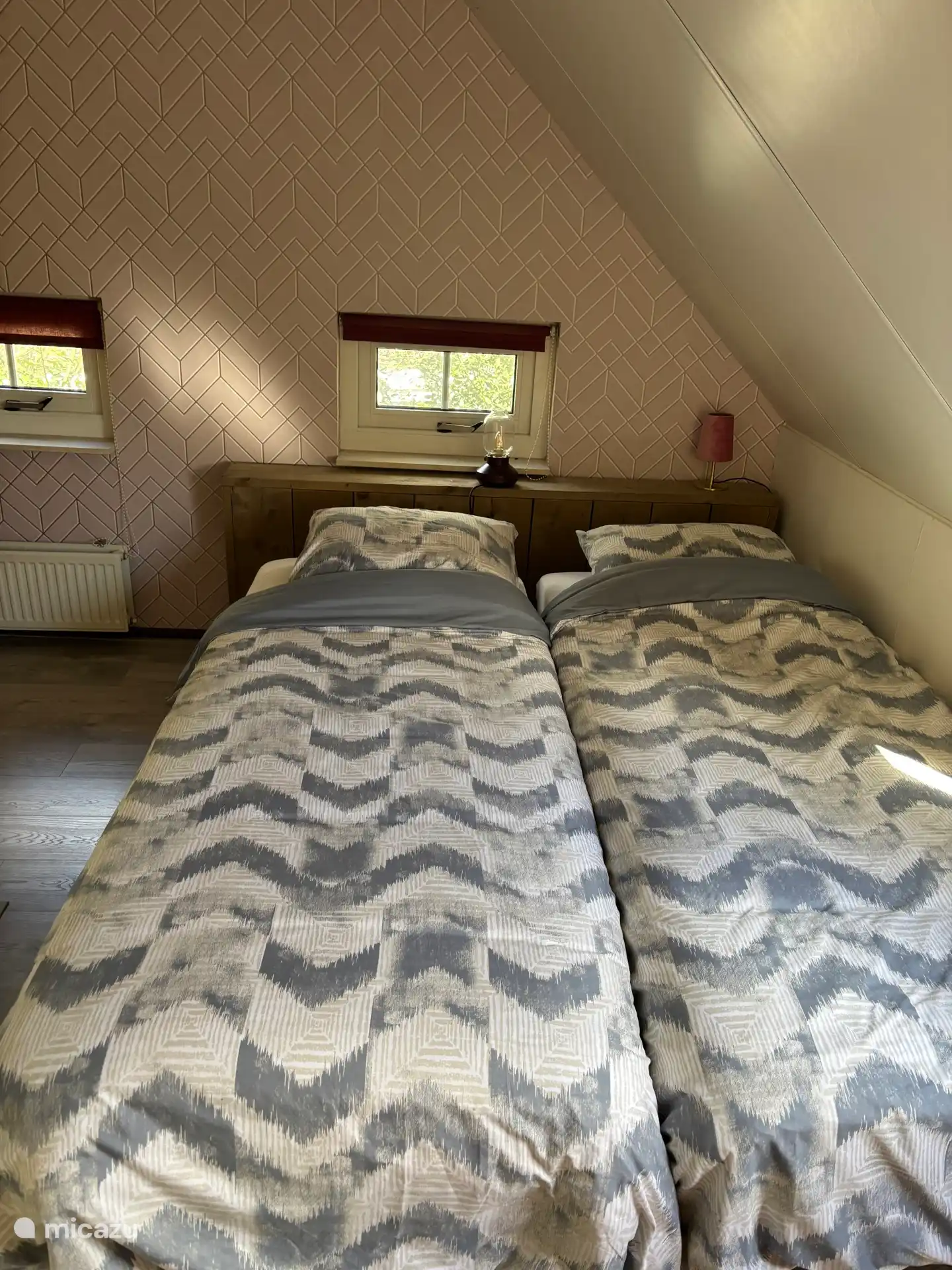2-Personen-Schlafzimmer im Obergeschoss
