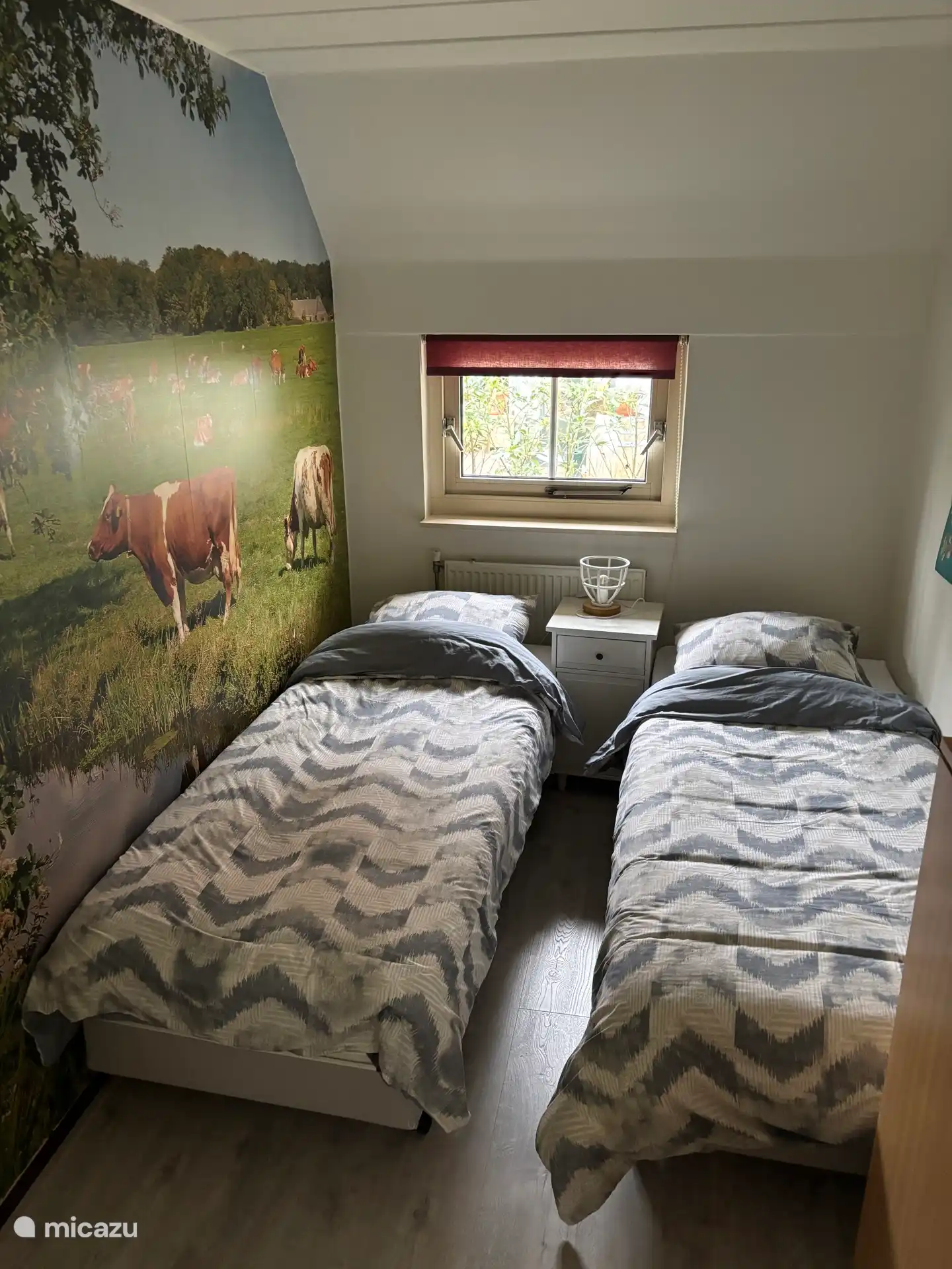2-Personen-Schlafzimmer im Erdgeschoss