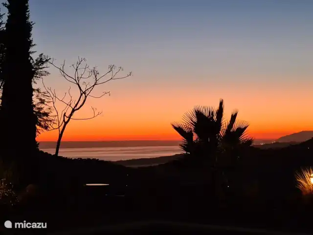 Casa El Mirador en España, Andalucía, Arenas - villa Una puesta de sol