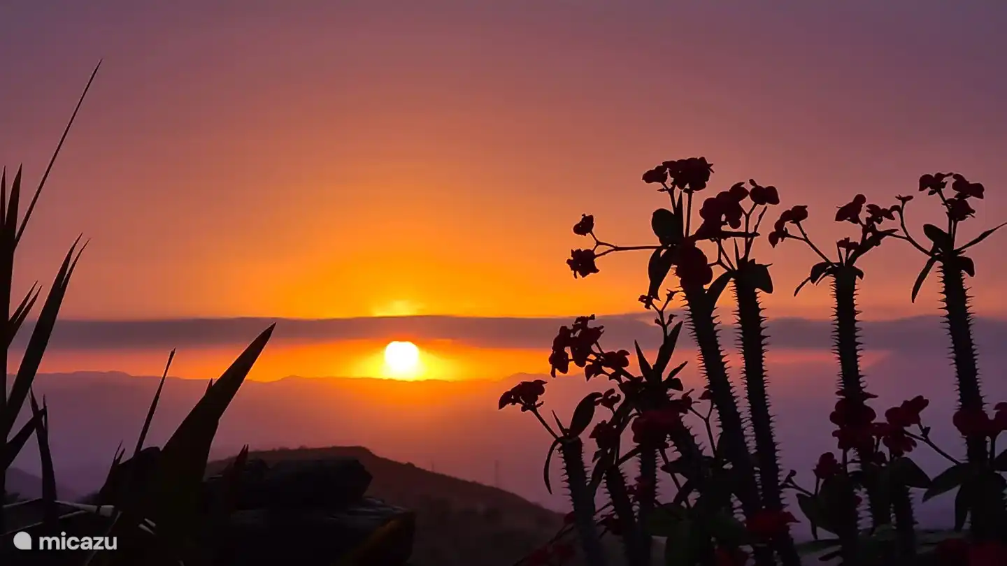 Einer der vielen schönen Sonnenuntergänge