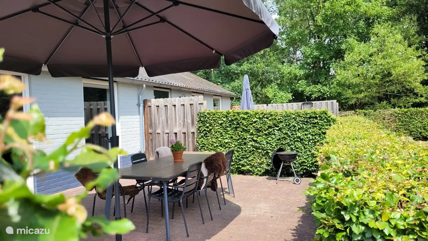 La terrasse de votre propre maison de vacances