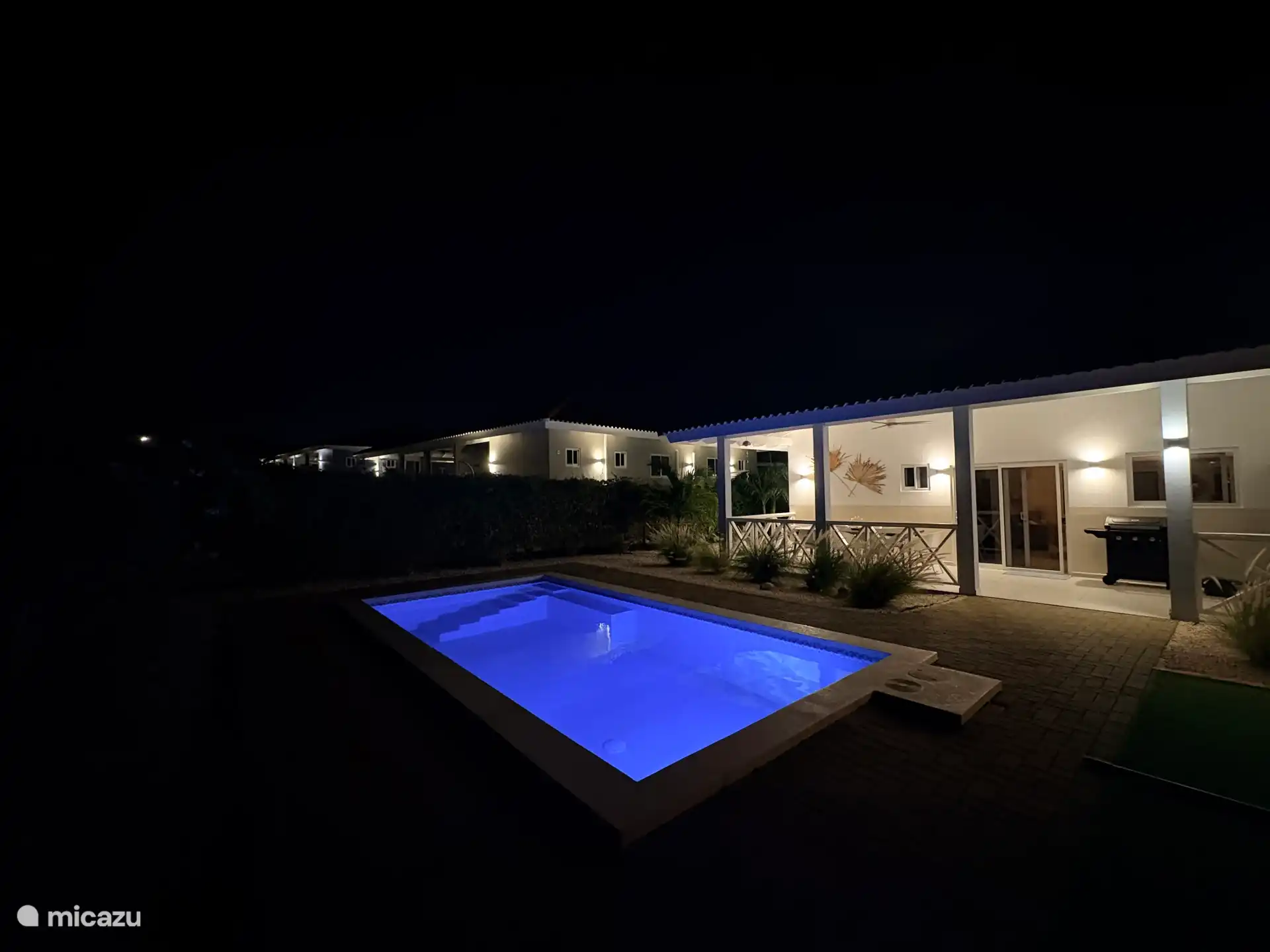 Pool by night 