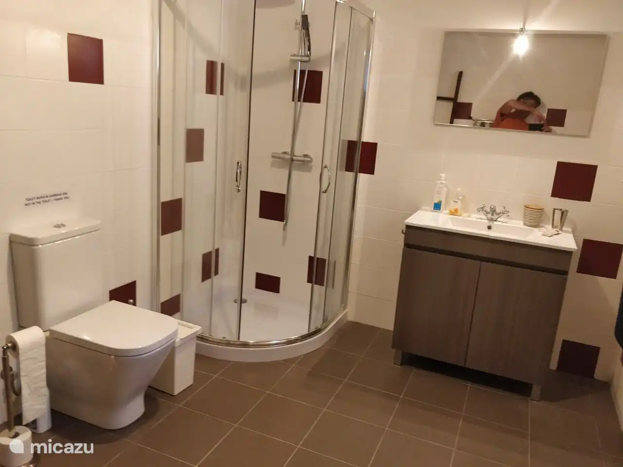 Badezimmer im Erdgeschoss